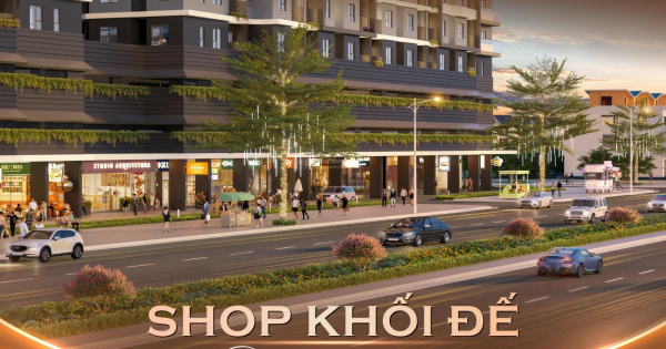 Shop house khối đế