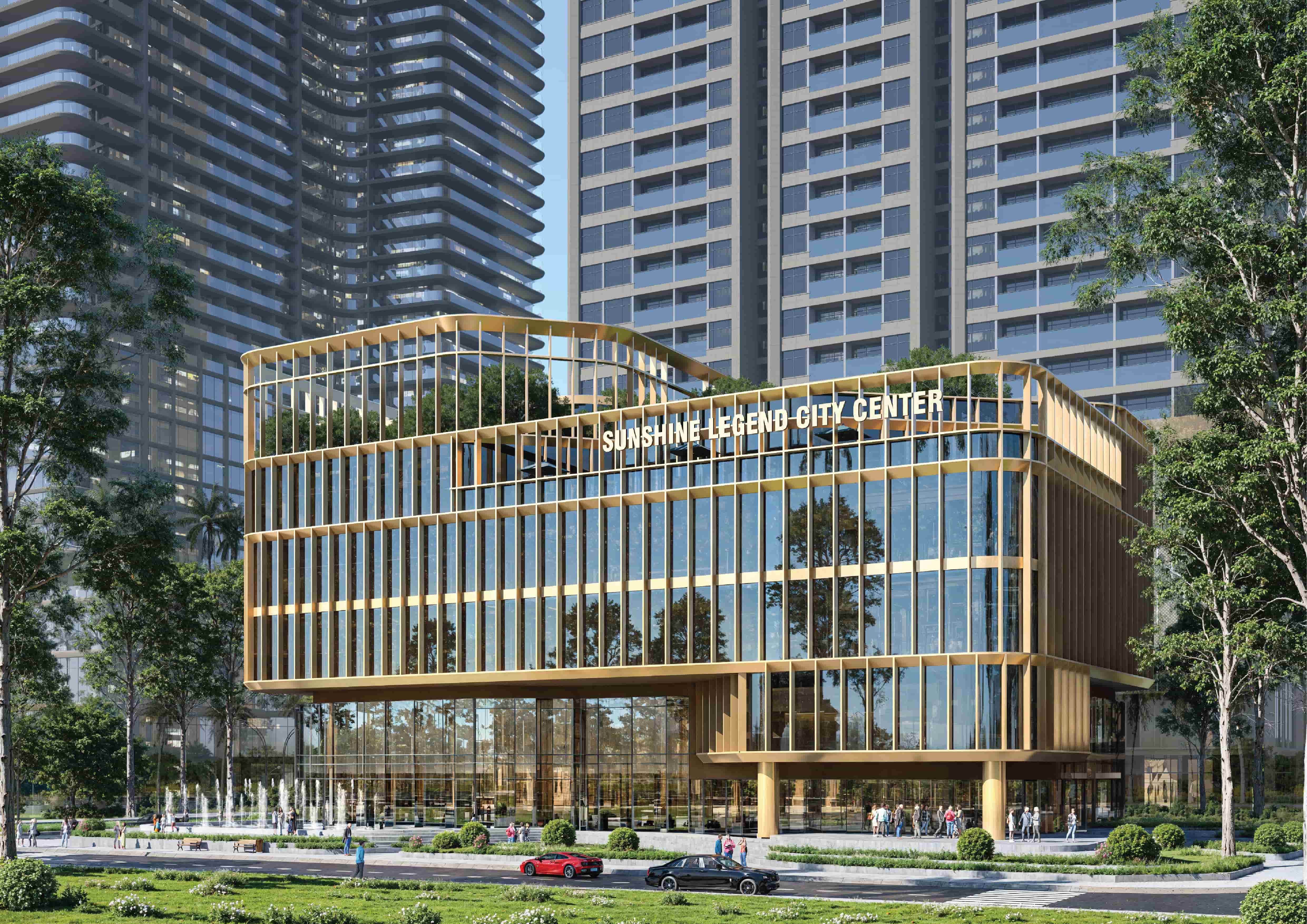 Nhà cộng đồng nội khu dự án