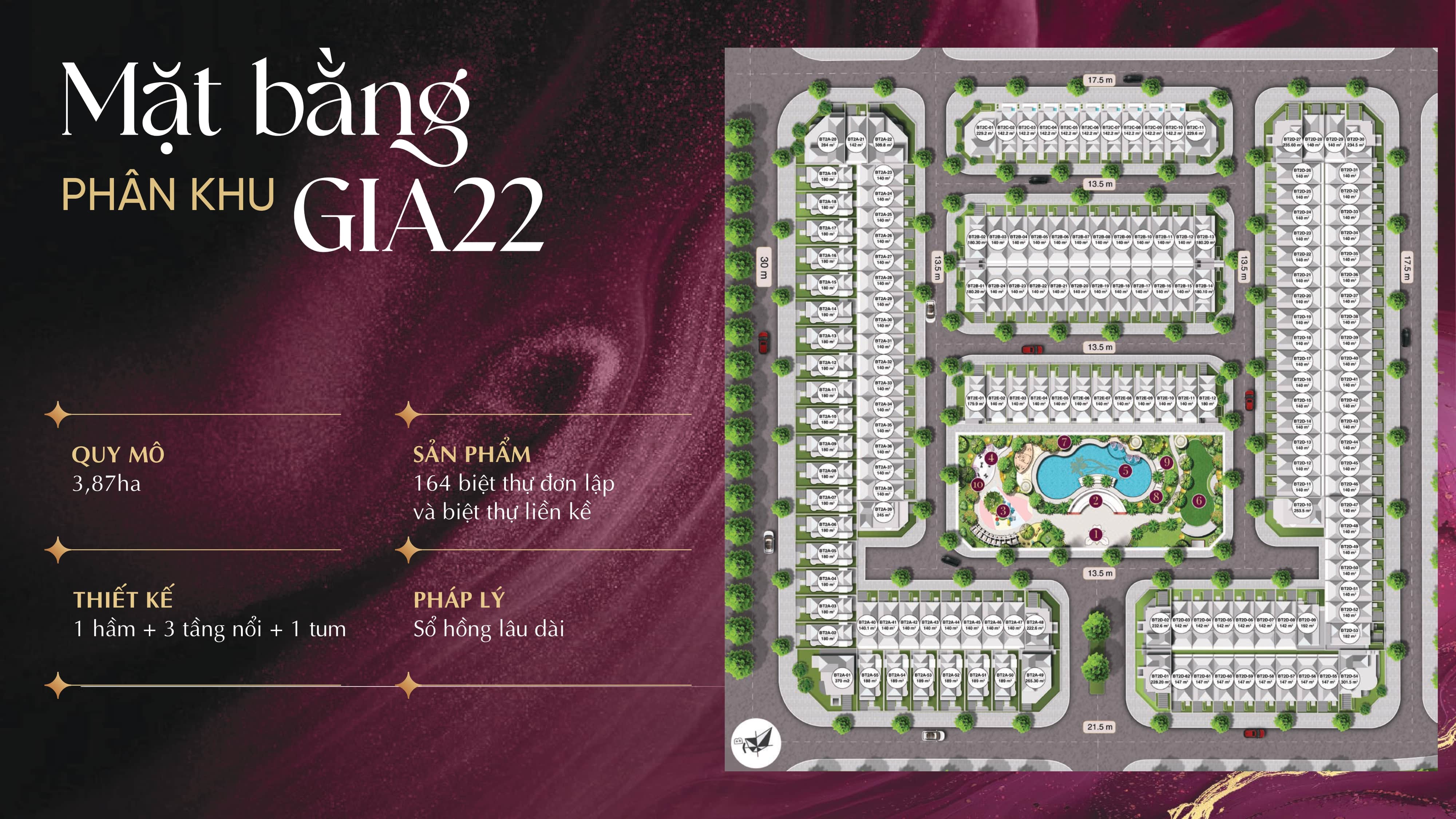 Mặt bằng GIA22 by KITA