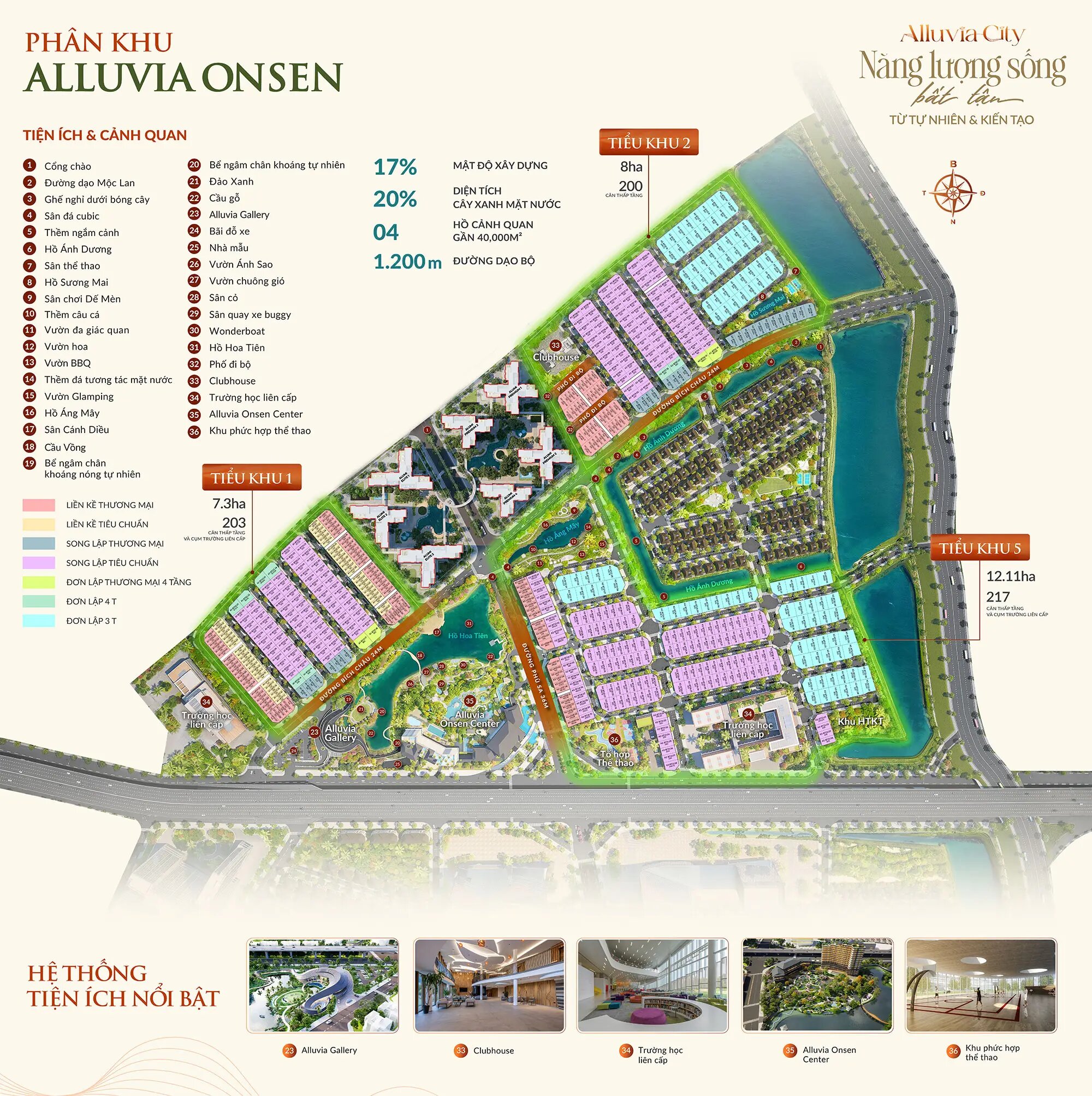 Mặt bằng Alluvia Onsen