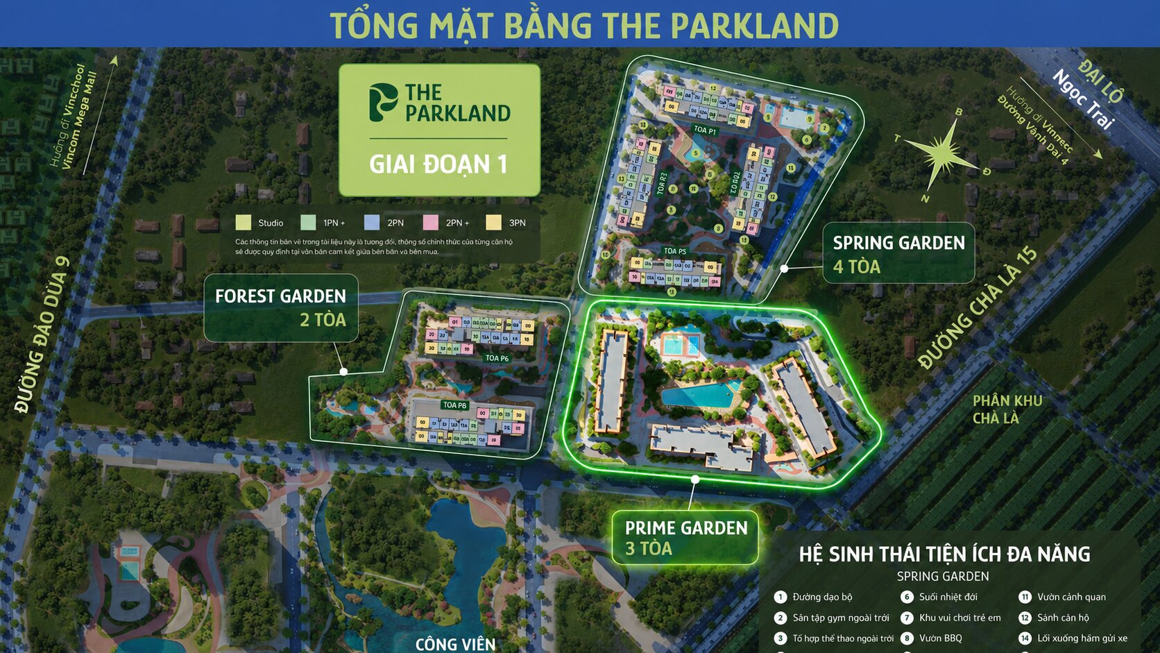 Mặt bằng Prime Garden