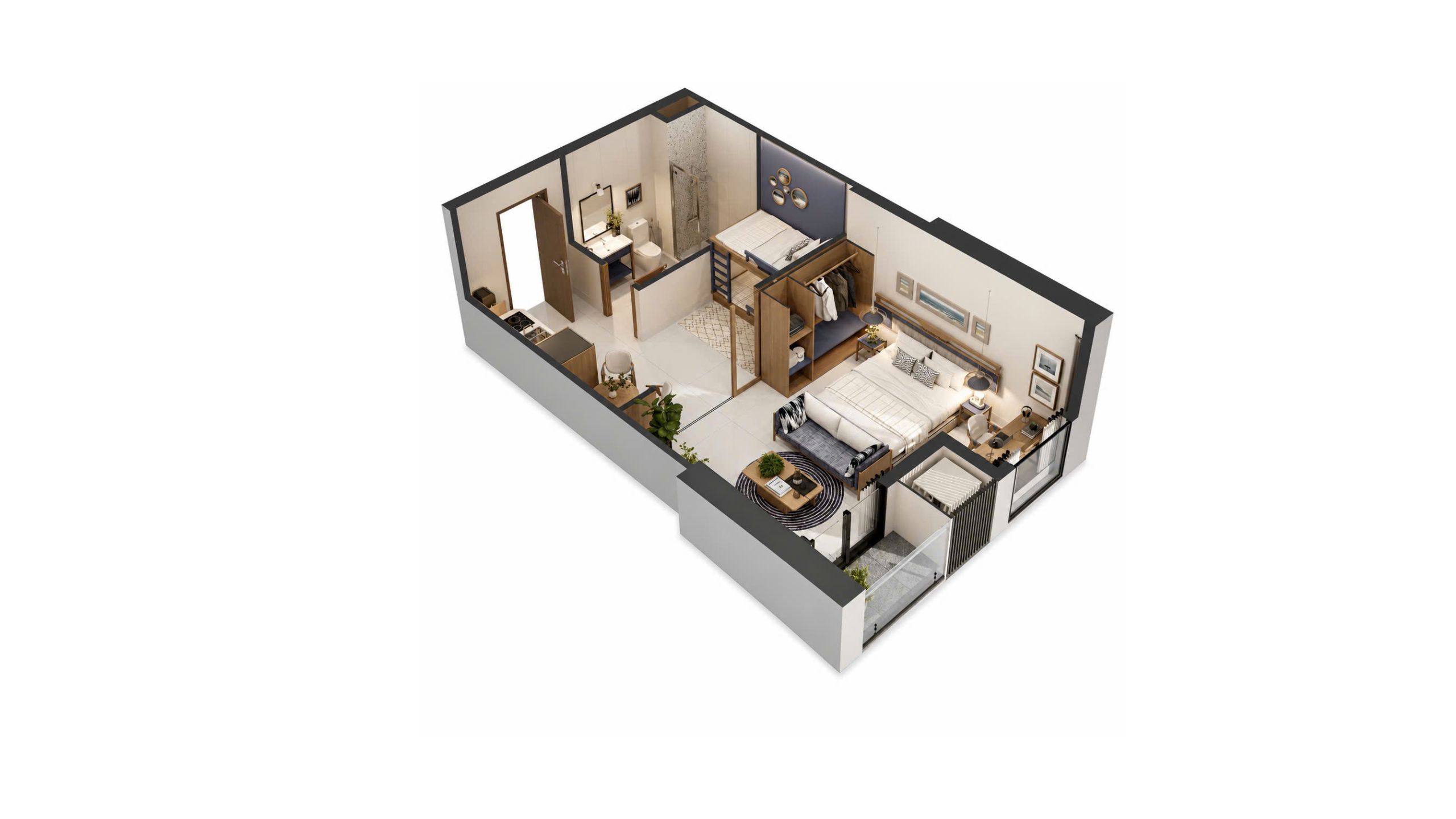 1BR+1