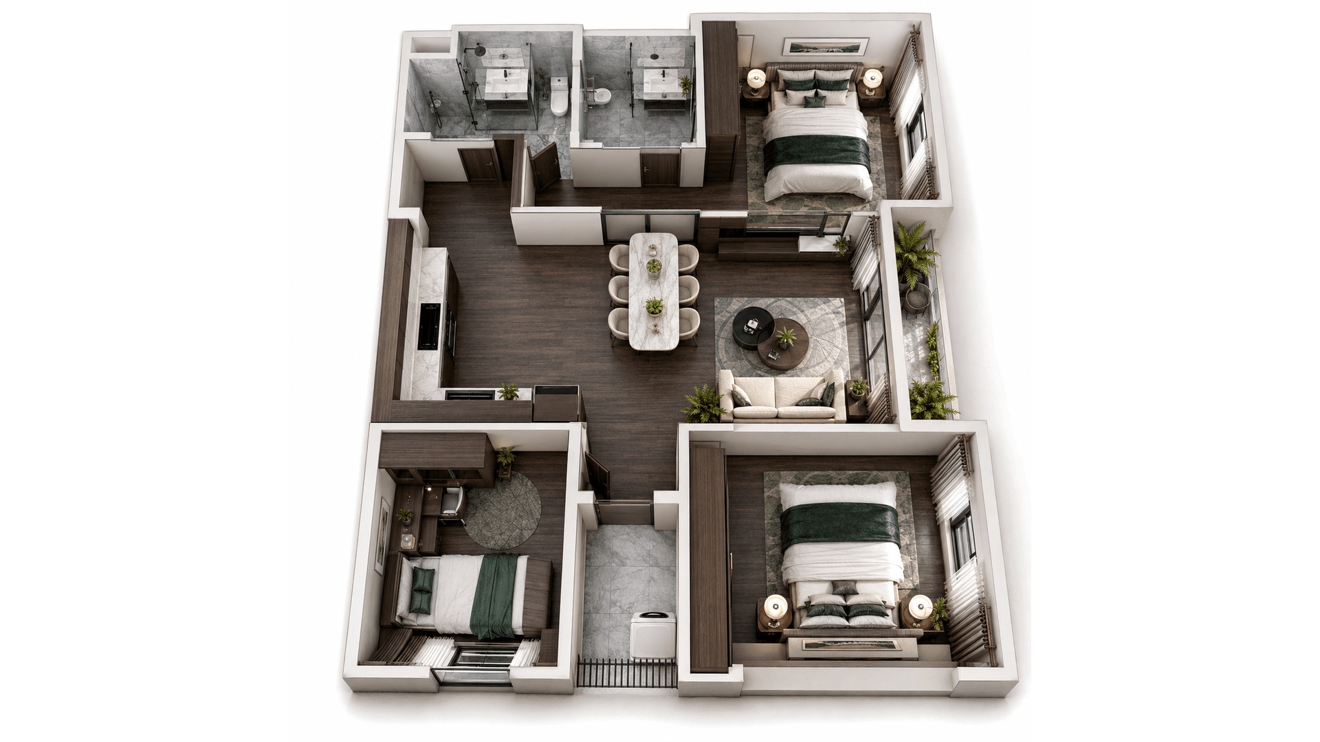 3 BR