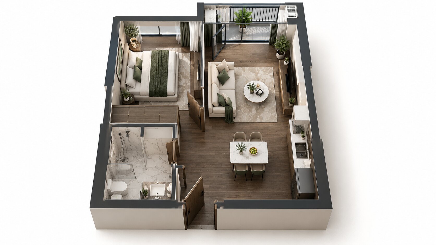 1BR